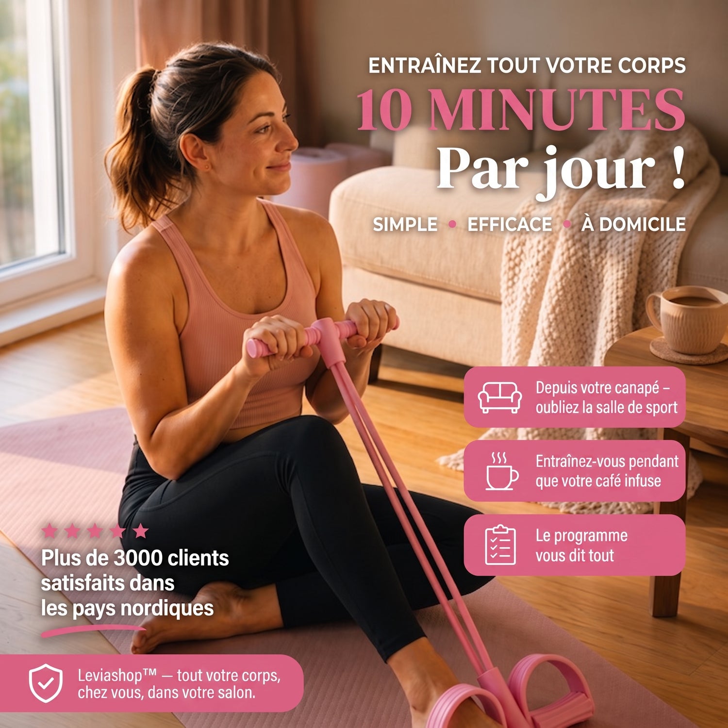 LEVIA™ Band Pro (Bande de Résistance à Pédales)